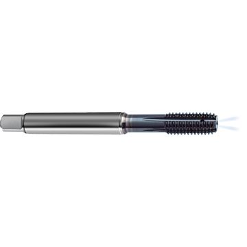 Fluteless machine taps for ISO metric threads