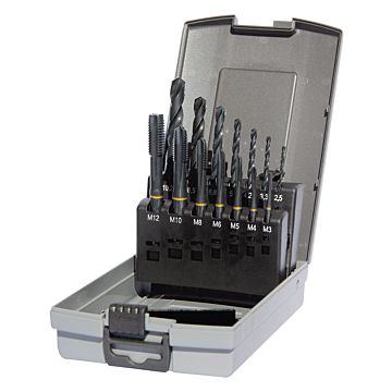 Tap sets in cases