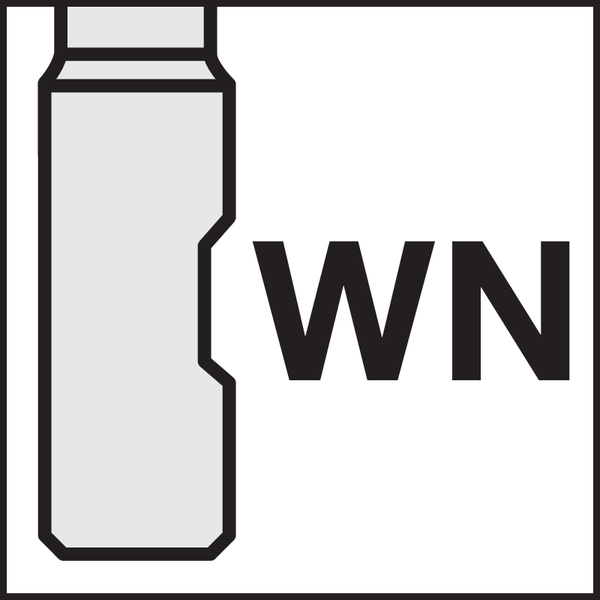 Connection code machine side: Werksnorm