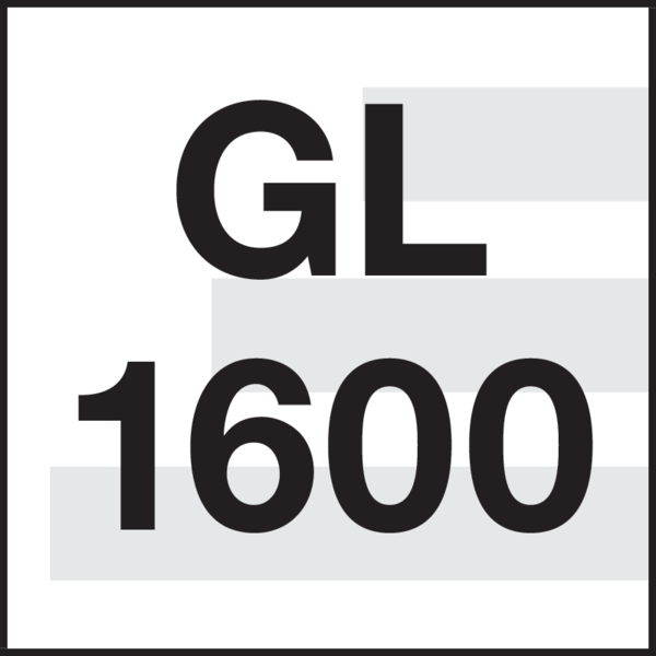 Cutting depth: GL1600