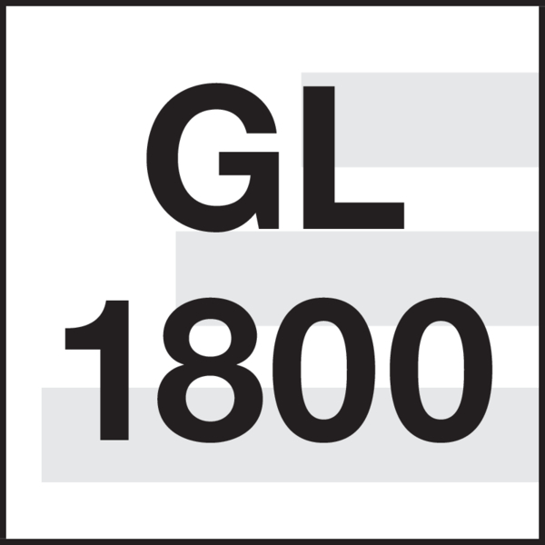 Cutting depth: GL1800