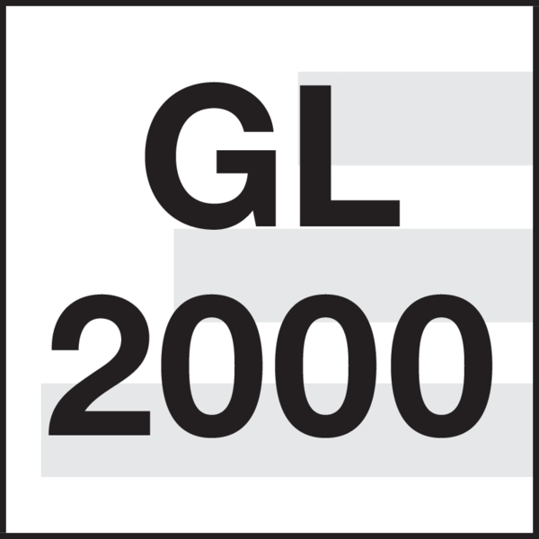 Cutting depth: GL2000