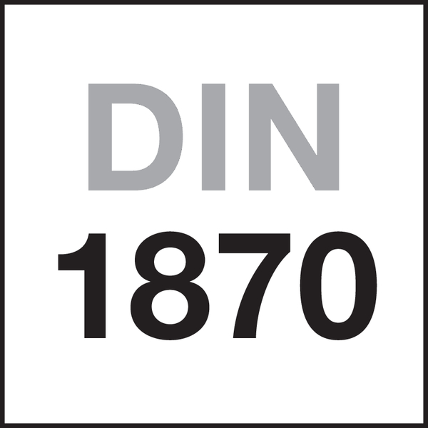Standard: DIN 1870