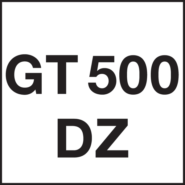 Type: GT 500 DZ