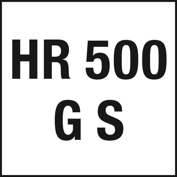 Type: HR 500 G S