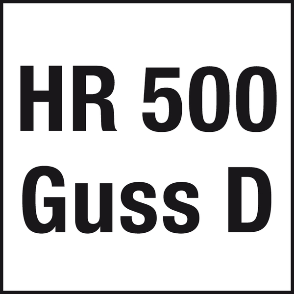 Type: HR 500 Guss D