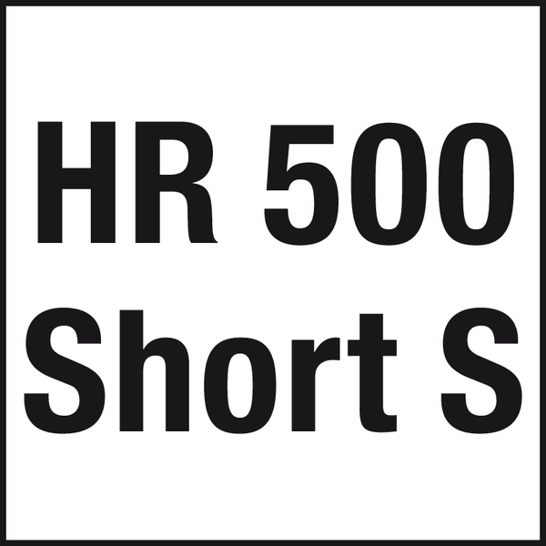 Type: HR 500 Short S