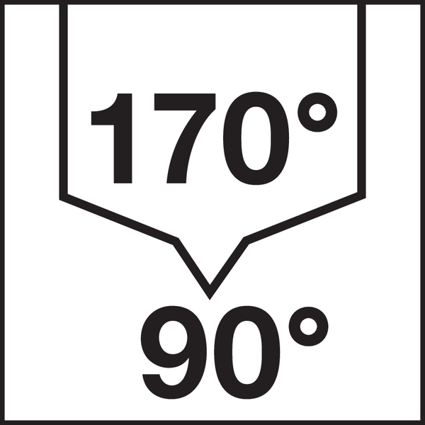 Point angle: 170